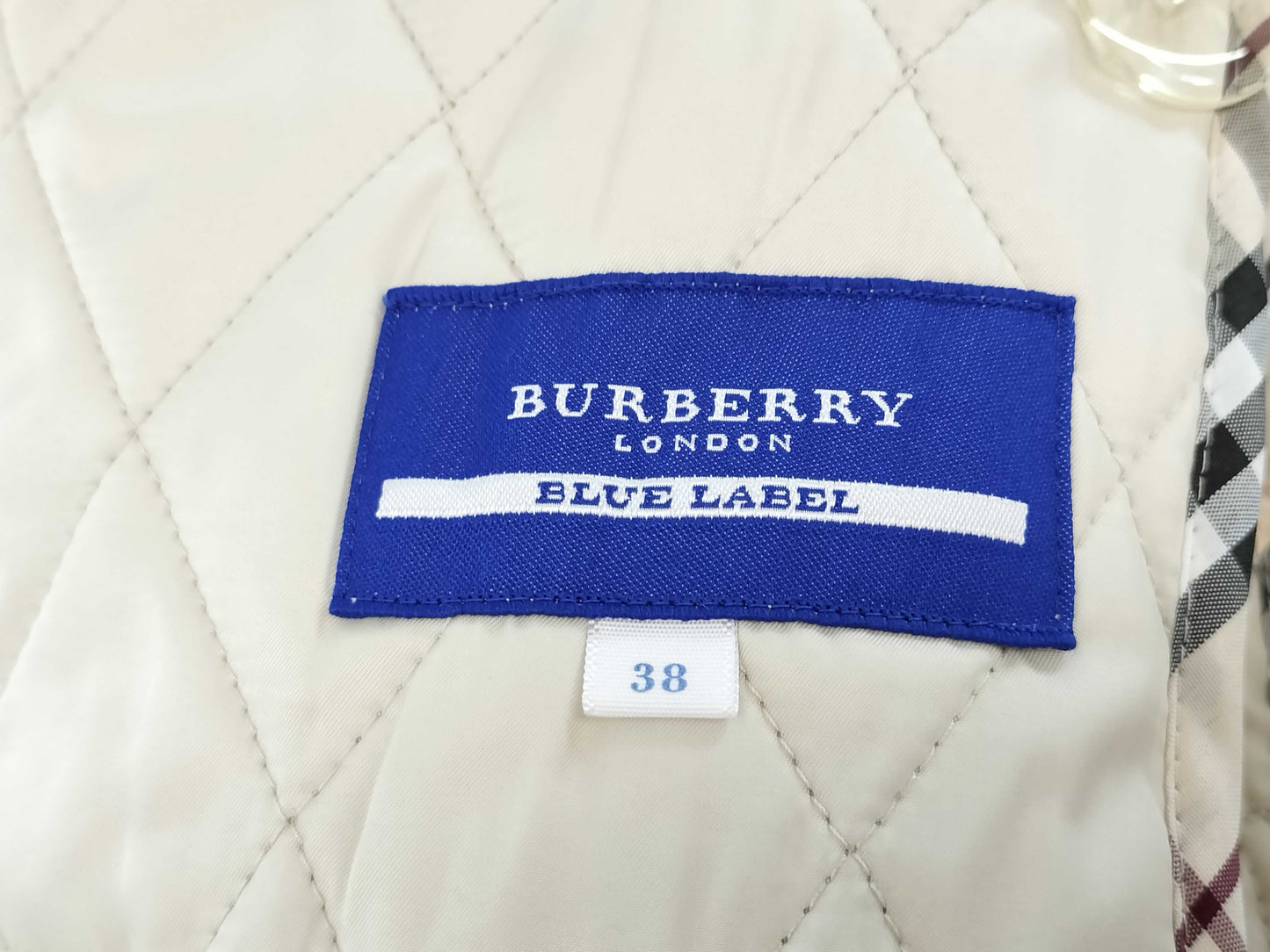 BURBERRY BURBERRY BLUE LABEL Quilted Coat Size 38 Coat