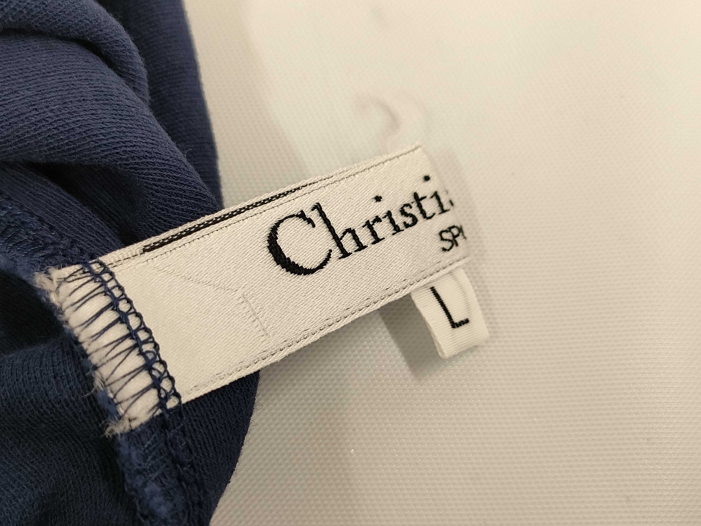 Christian Dior embroidered knit top