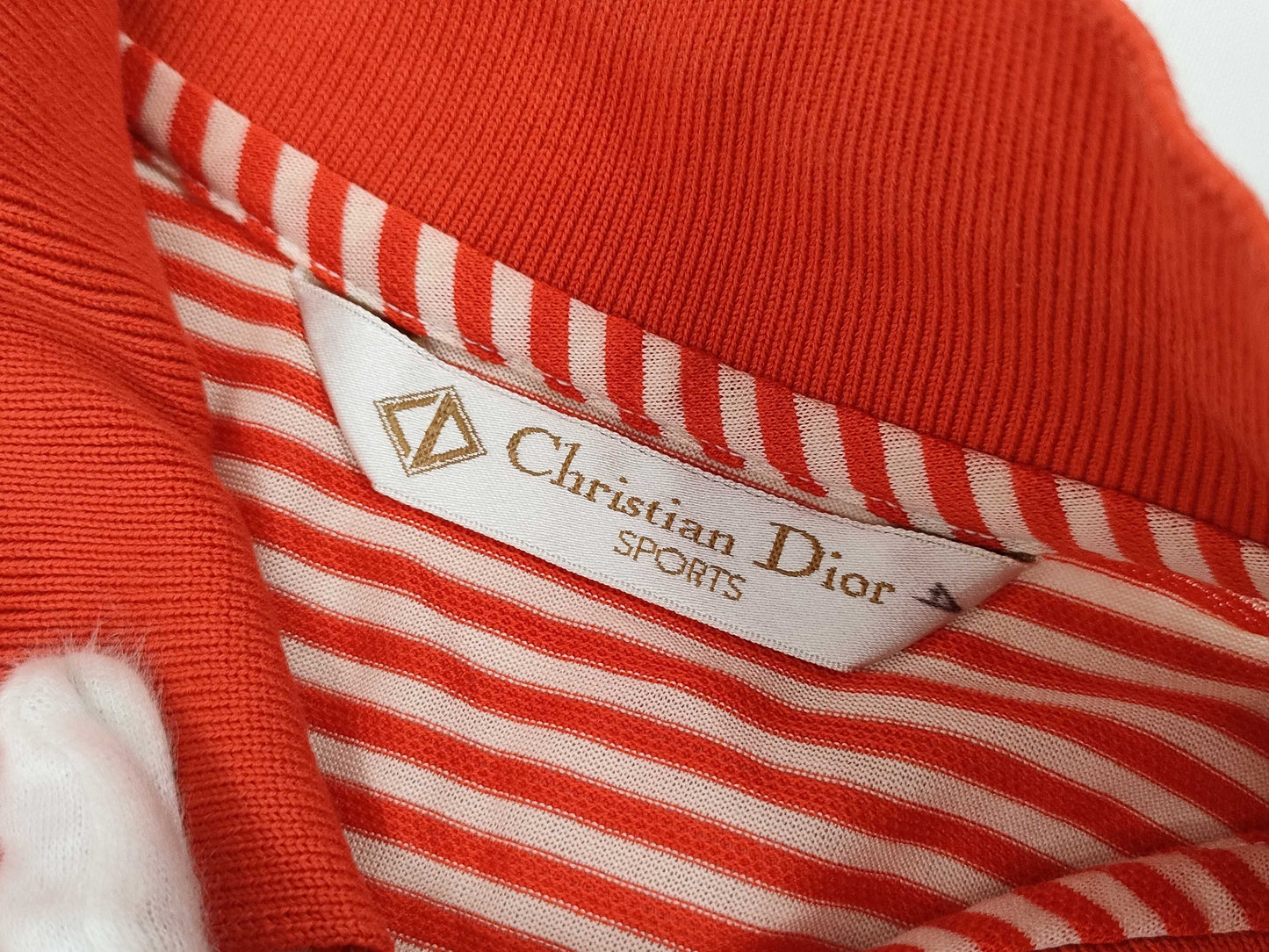 Christian Dior 2-piece embroidered T-shirt set