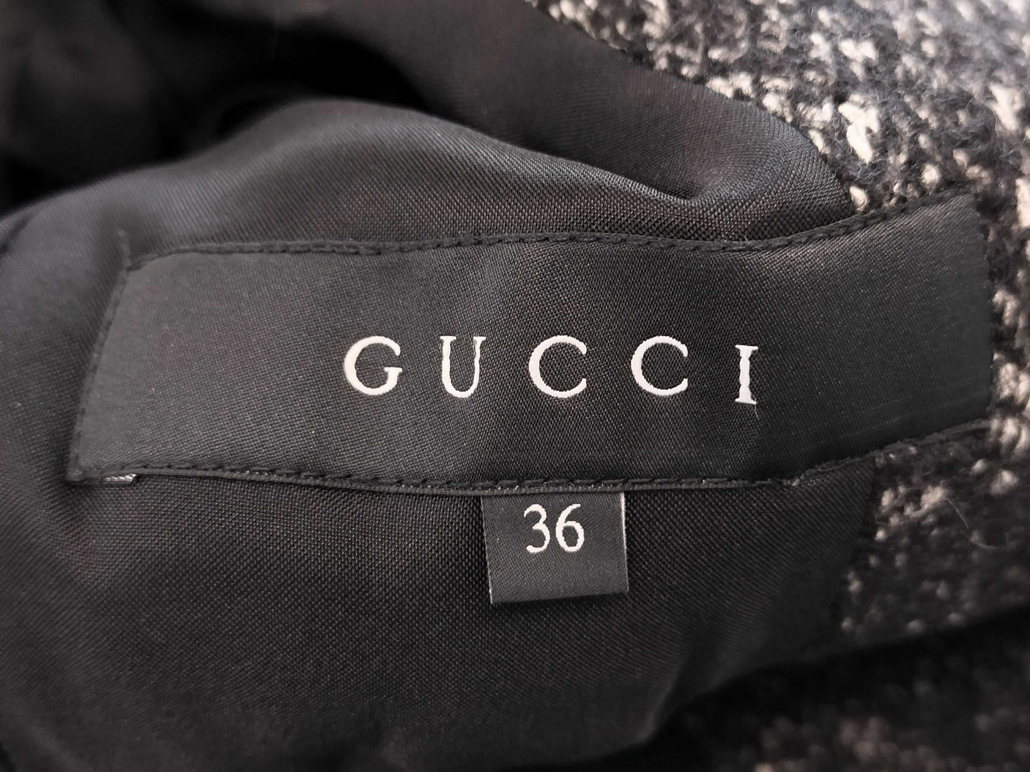 GUCCI Tweed Coat Size 36 Coat