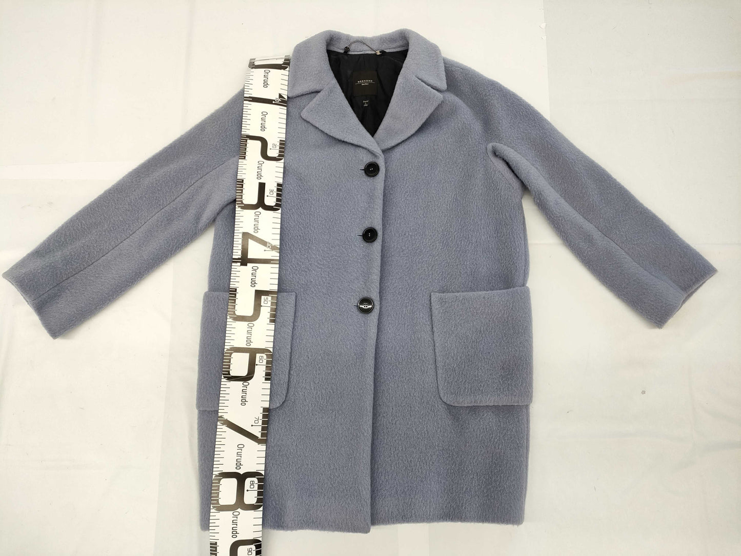 MaxMara Shaggy Coat, Alpaca, Size 42