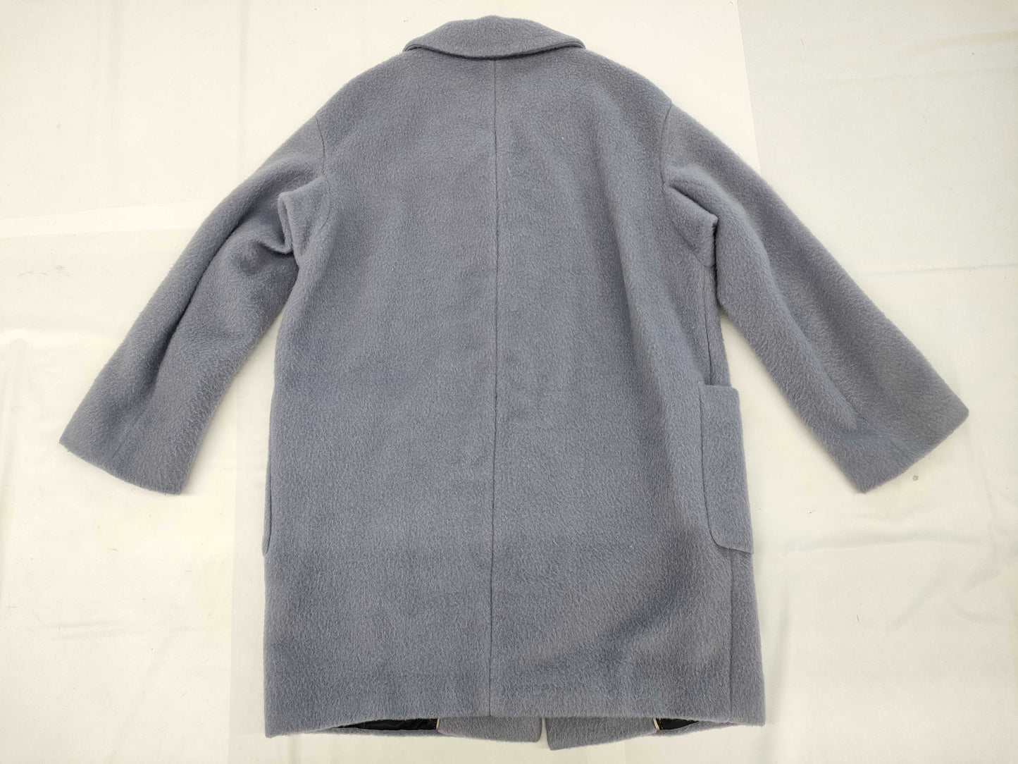 MaxMara Shaggy Coat, Alpaca, Size 42