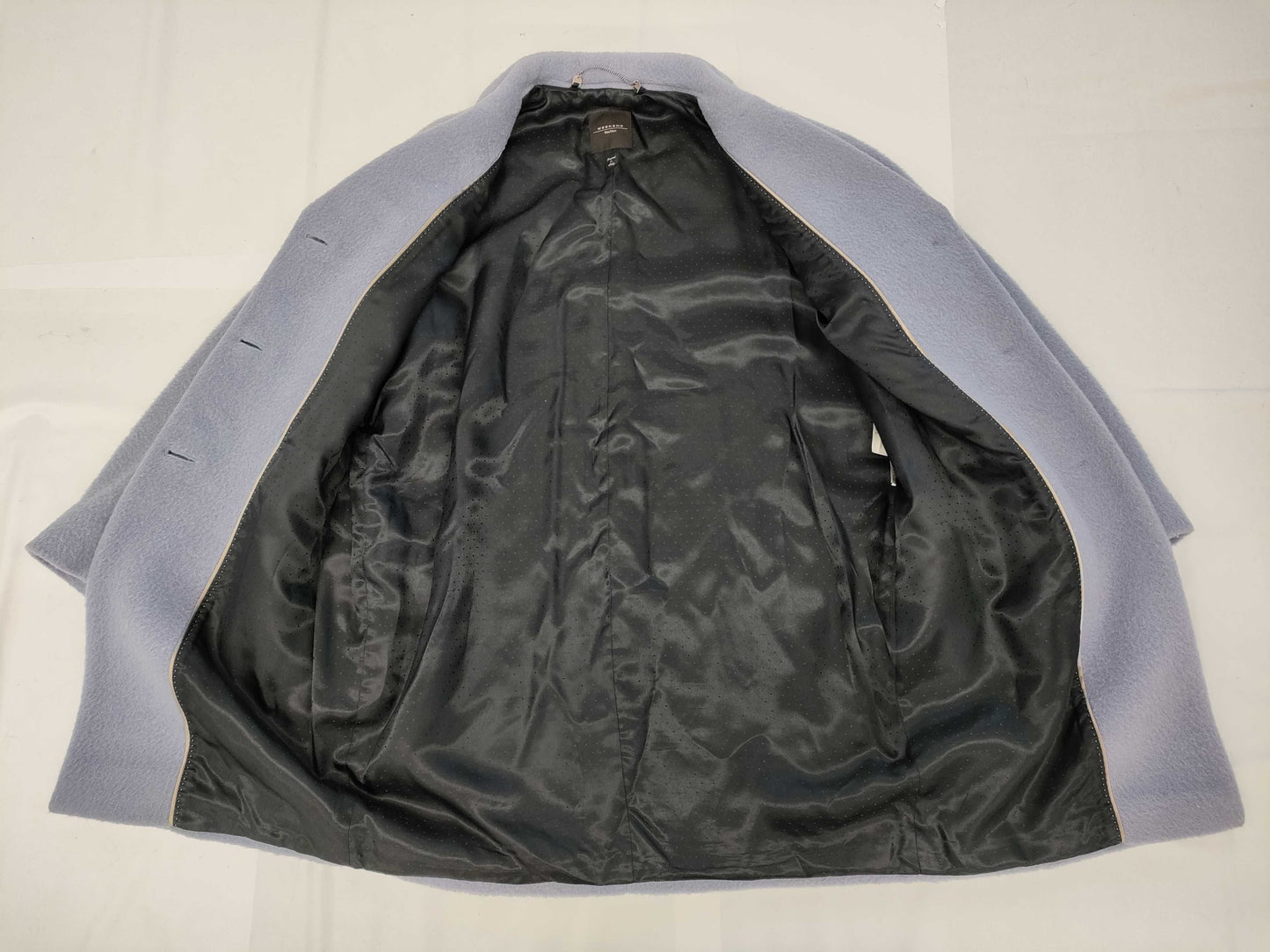 MaxMara Shaggy Coat, Alpaca, Size 42