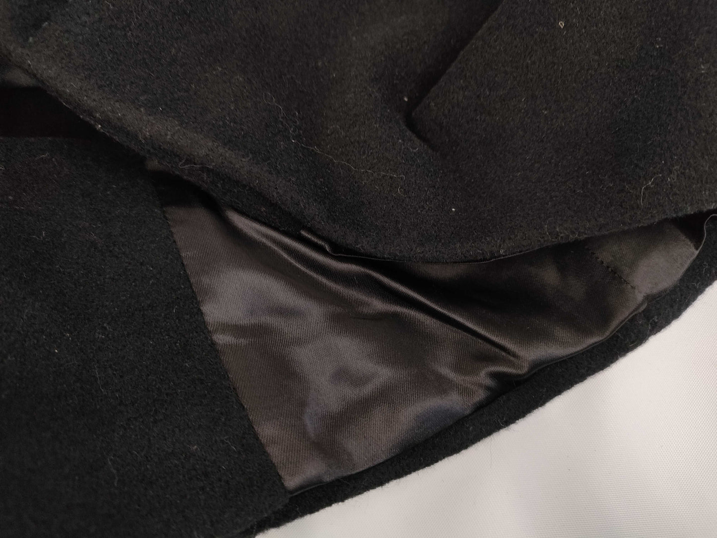 MaxMara MAX&Co. Angora Maxi Coat, Black, Size 38