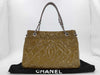CHANEL Timeless Patent Chain Tote Shoulder Bag