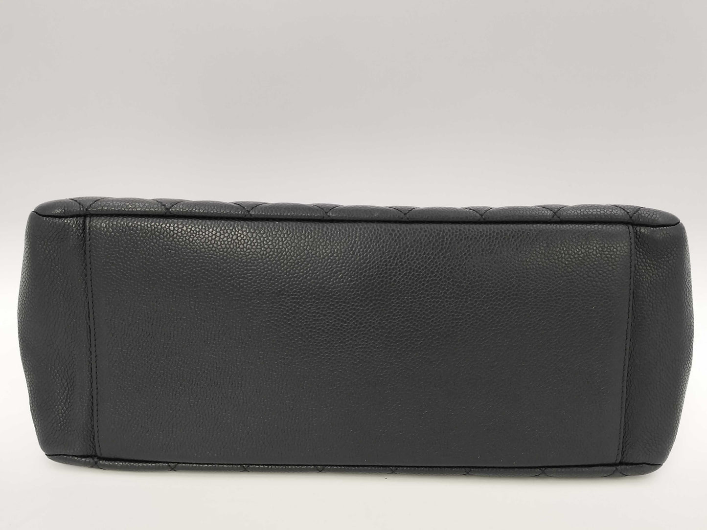 CHANEL Caviar Skin Coco Mark GST Shoulder Tote Bag