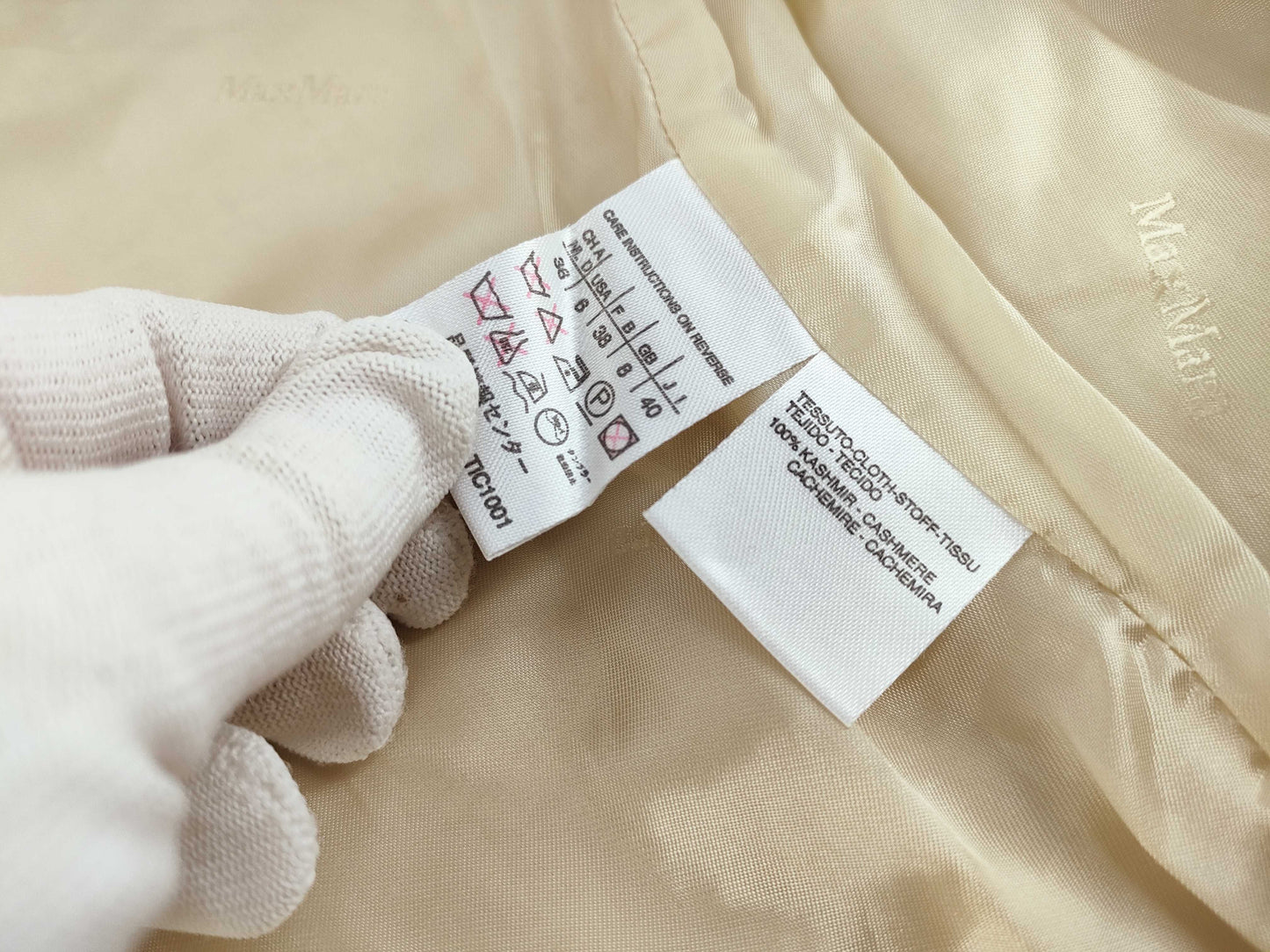 Max Mara Max Mara White Tag 100% Cashmere Jacket Size 40