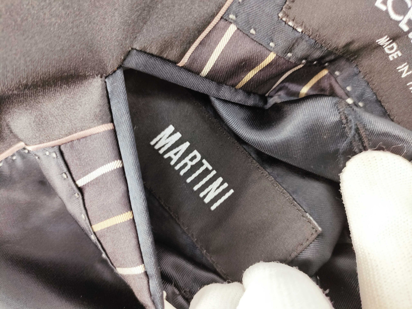DOLCE&GABBANA DOLCE&GABBANA MARTINI Tuxedo Double-Breasted Jacket Size 48