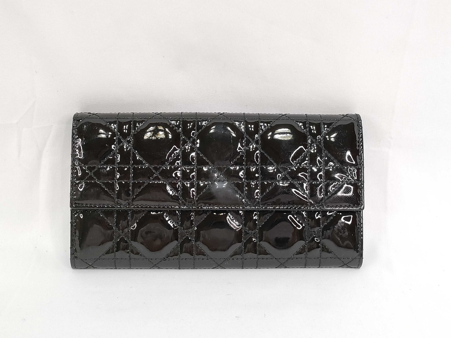 Dior DIOR Christian Dior Lady Dior Long Wallet Wallet