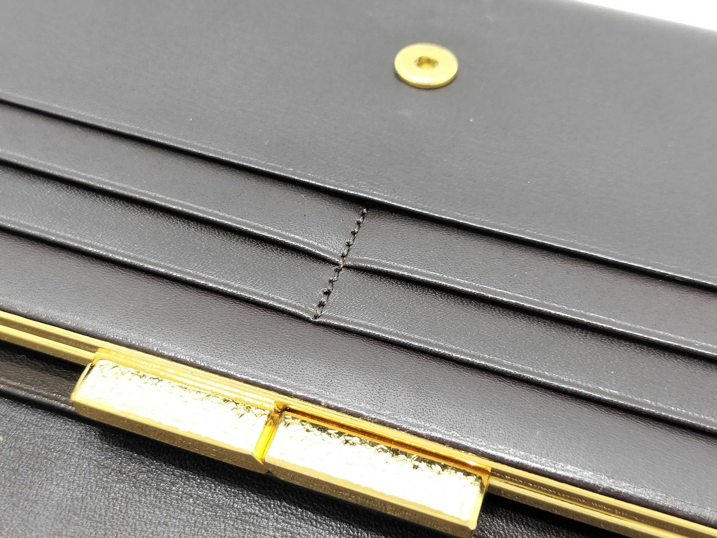Yves Saint Laurent YSL Leather Long Wallet