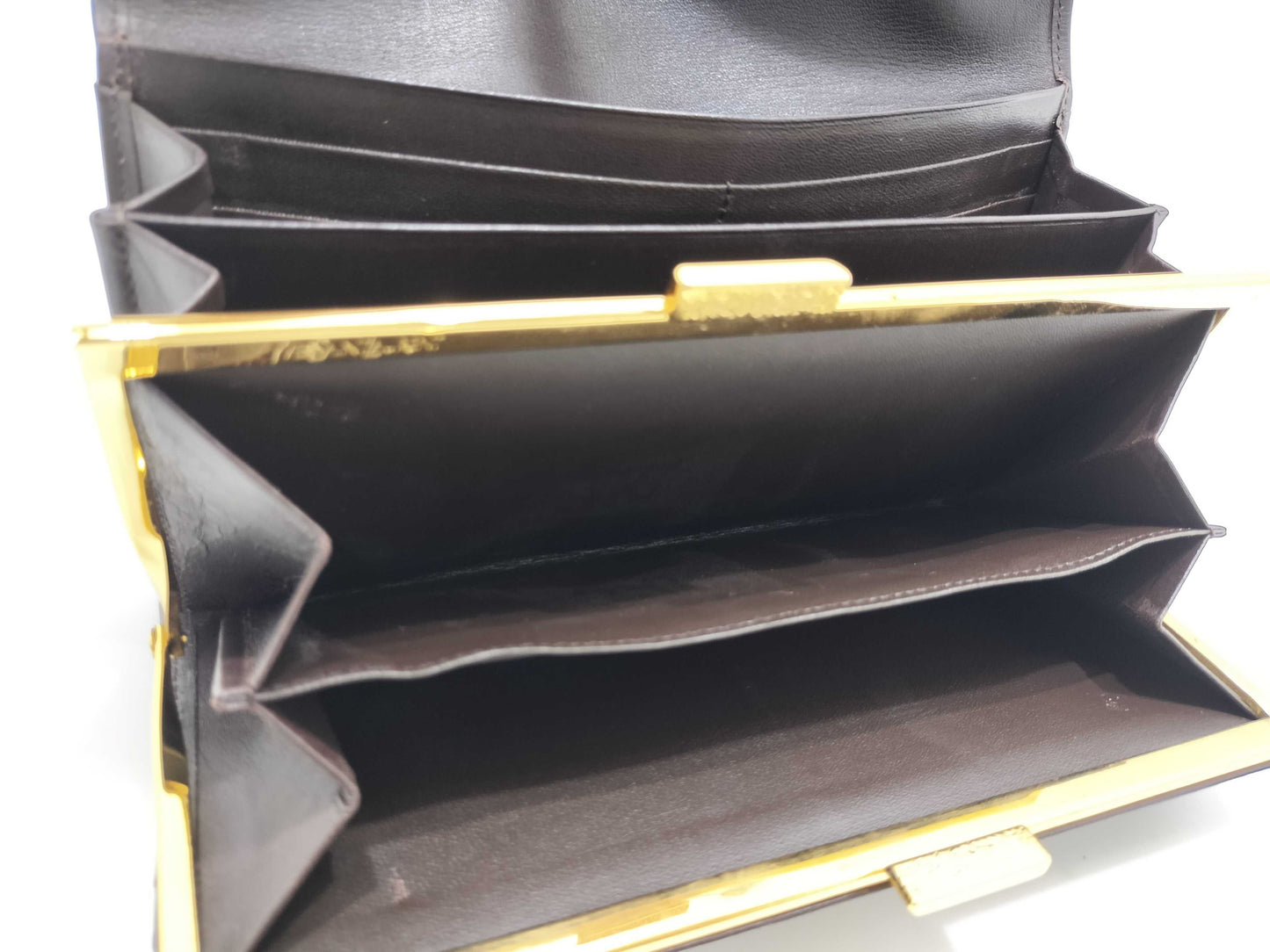 Yves Saint Laurent YSL Leather Long Wallet