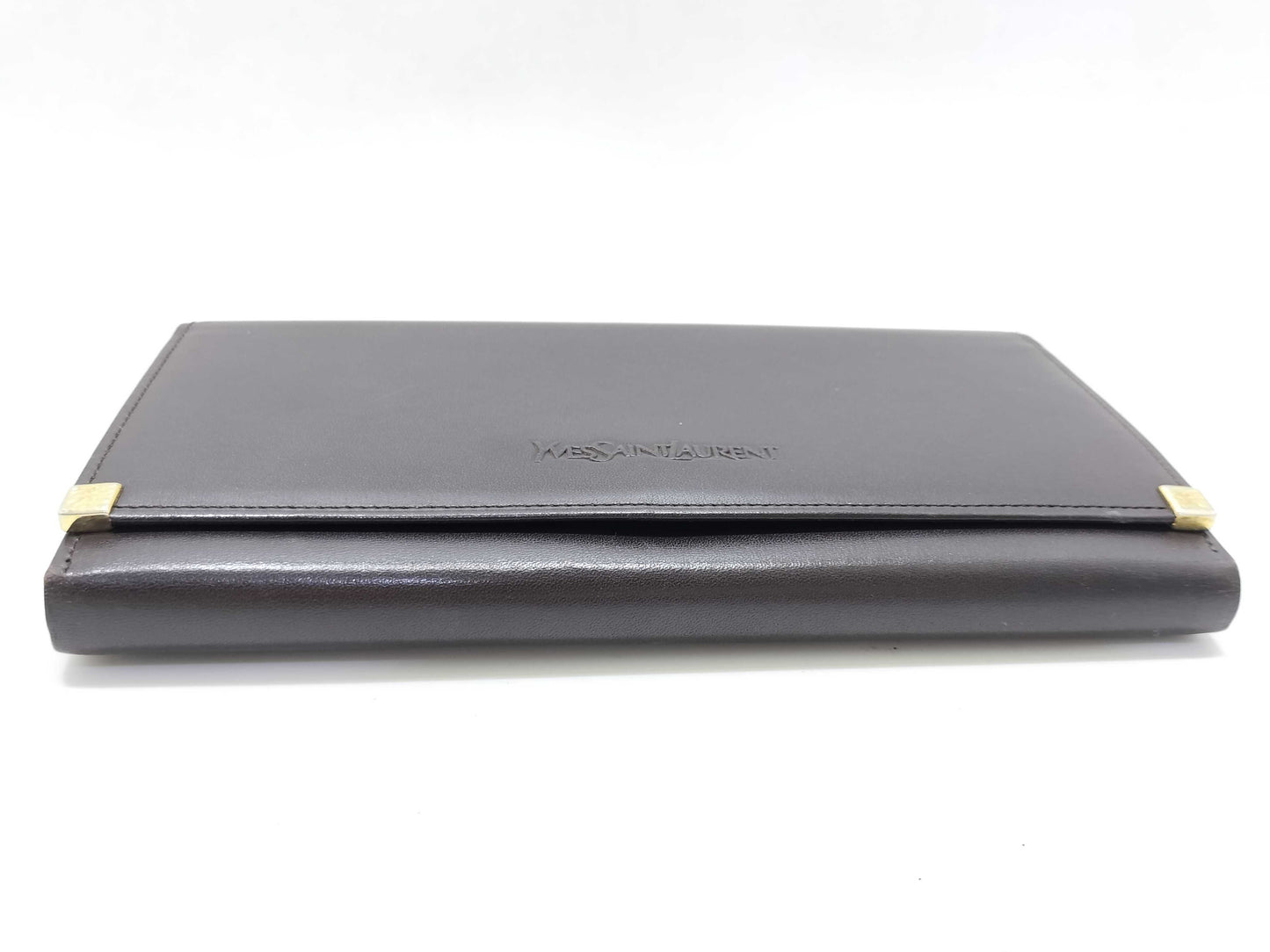 Yves Saint Laurent YSL Leather Long Wallet