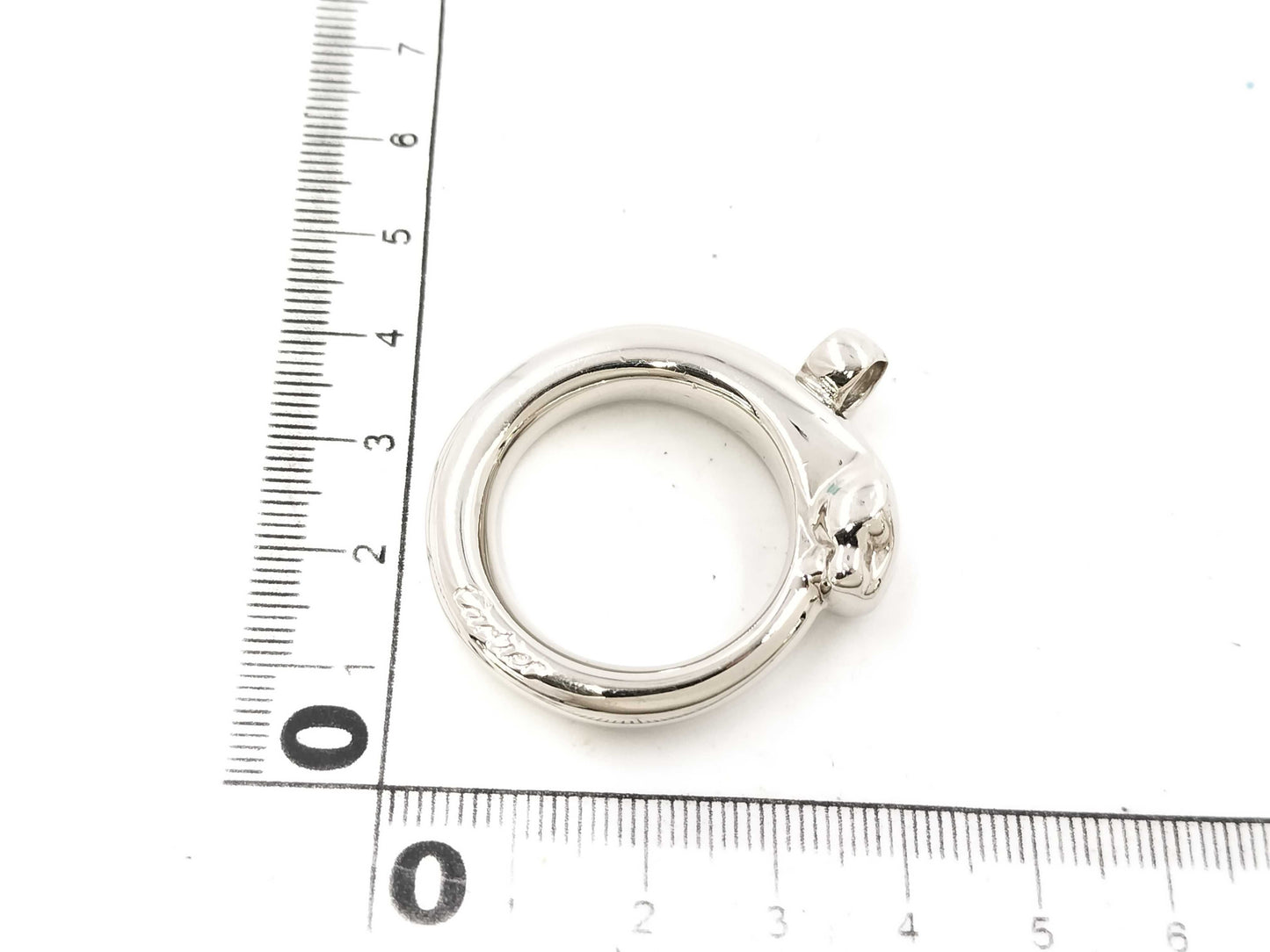 Cartier Silver Panthere Necklace Top Silver Pendant Top