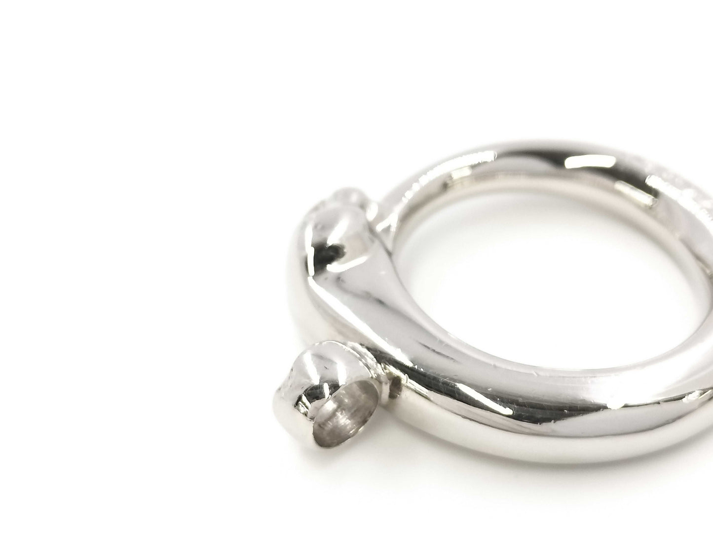 Cartier Silver Panthere Necklace Top Silver Pendant Top