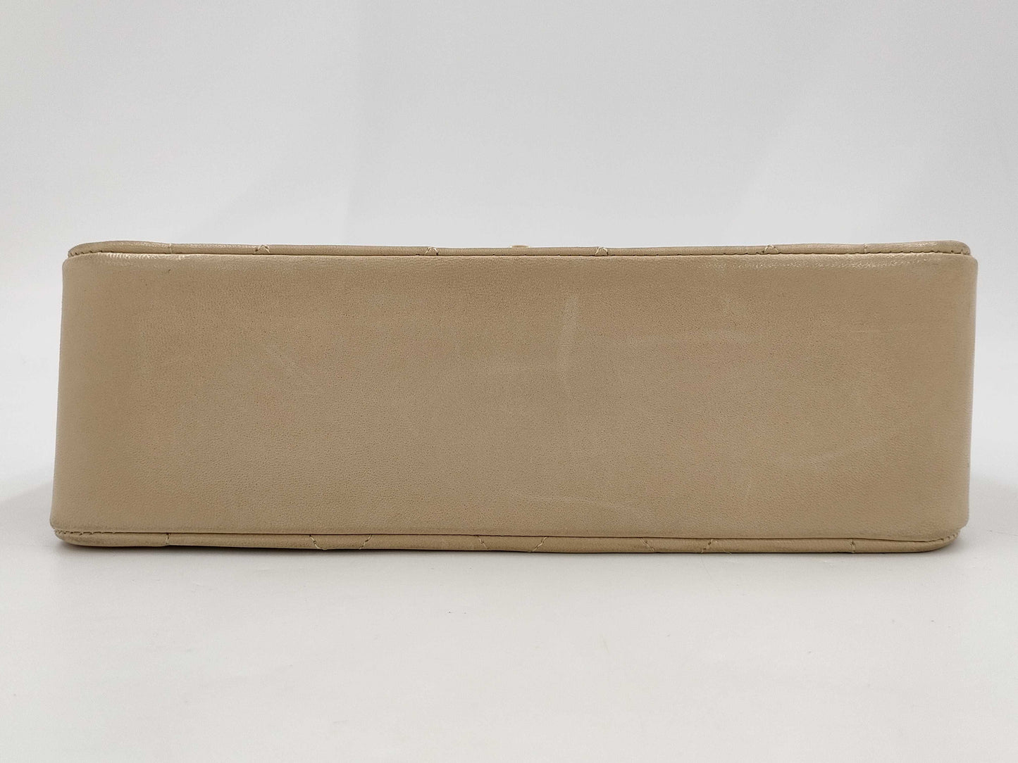 CHANEL Diana Flap Chain Bag, Beige, 23cm, Lambskin, Strap Thread, No Seal, Warranty Card Included, 2046331, Shoulder Bag