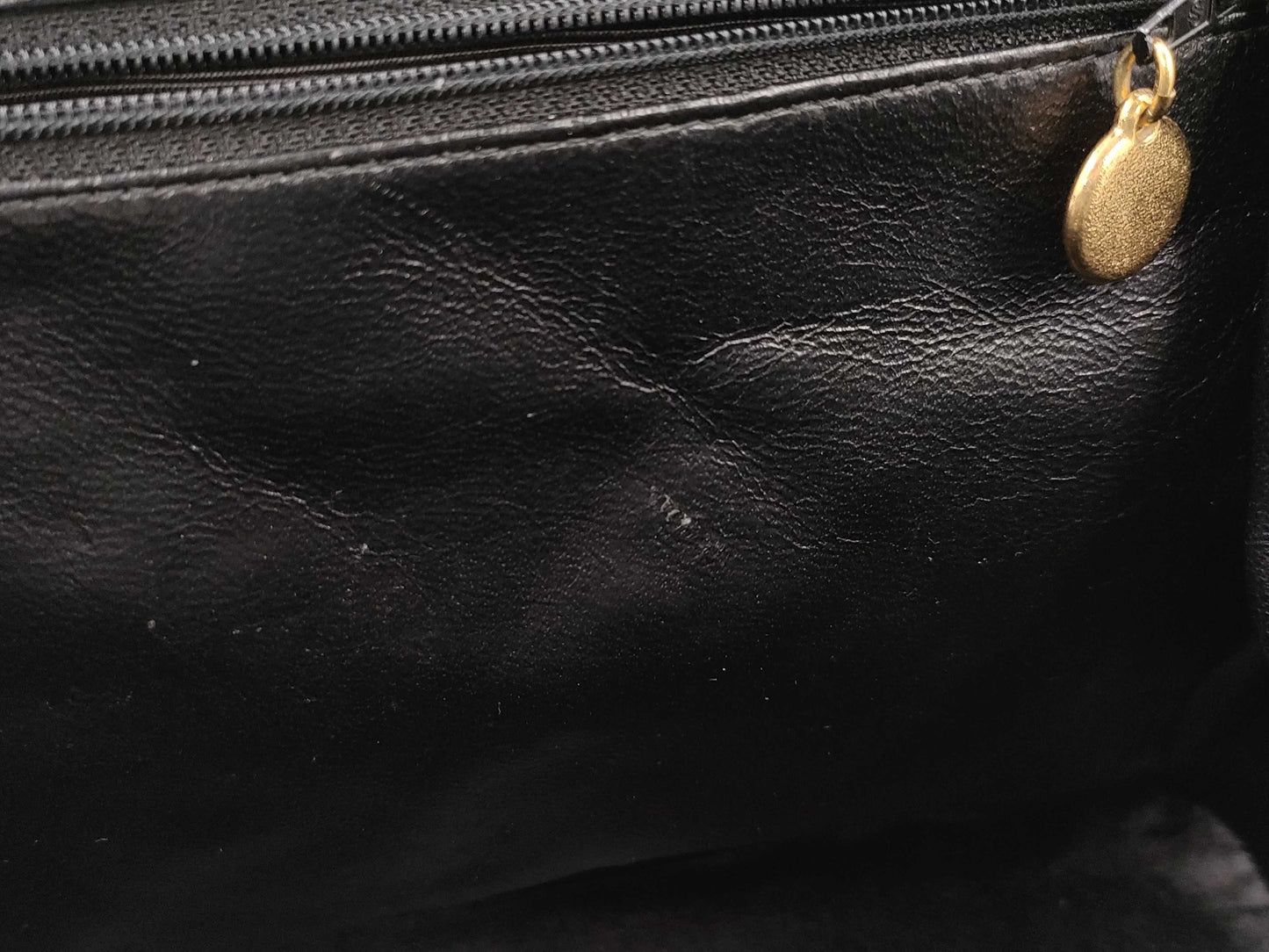 CHANEL Matelasse Chain Shoulder Bag in Black Lambskin with Box and Warranty 4409819