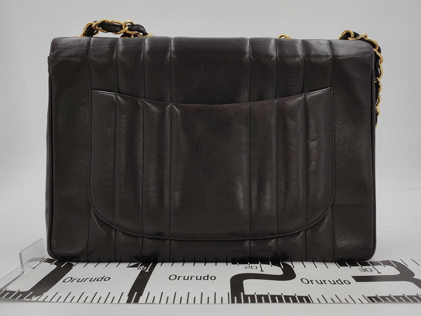 CHANEL Mademoiselle Lambskin Black Shoulder Bag