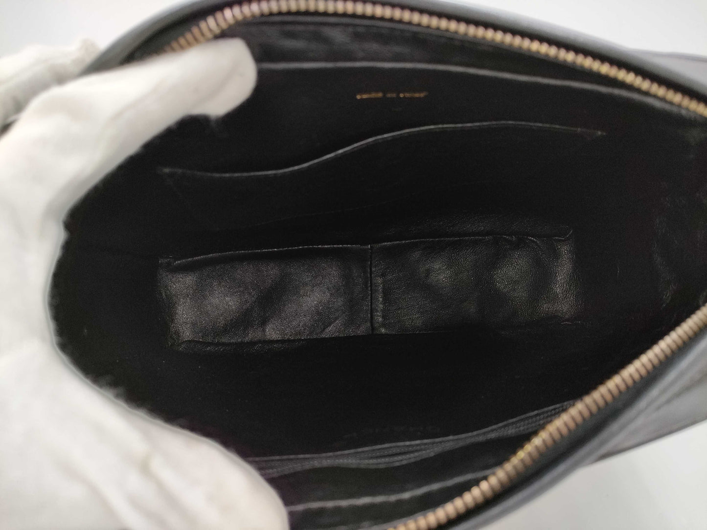 CHANEL Shoulder Bag, Lambskin, Black with Fringe, 3472238
