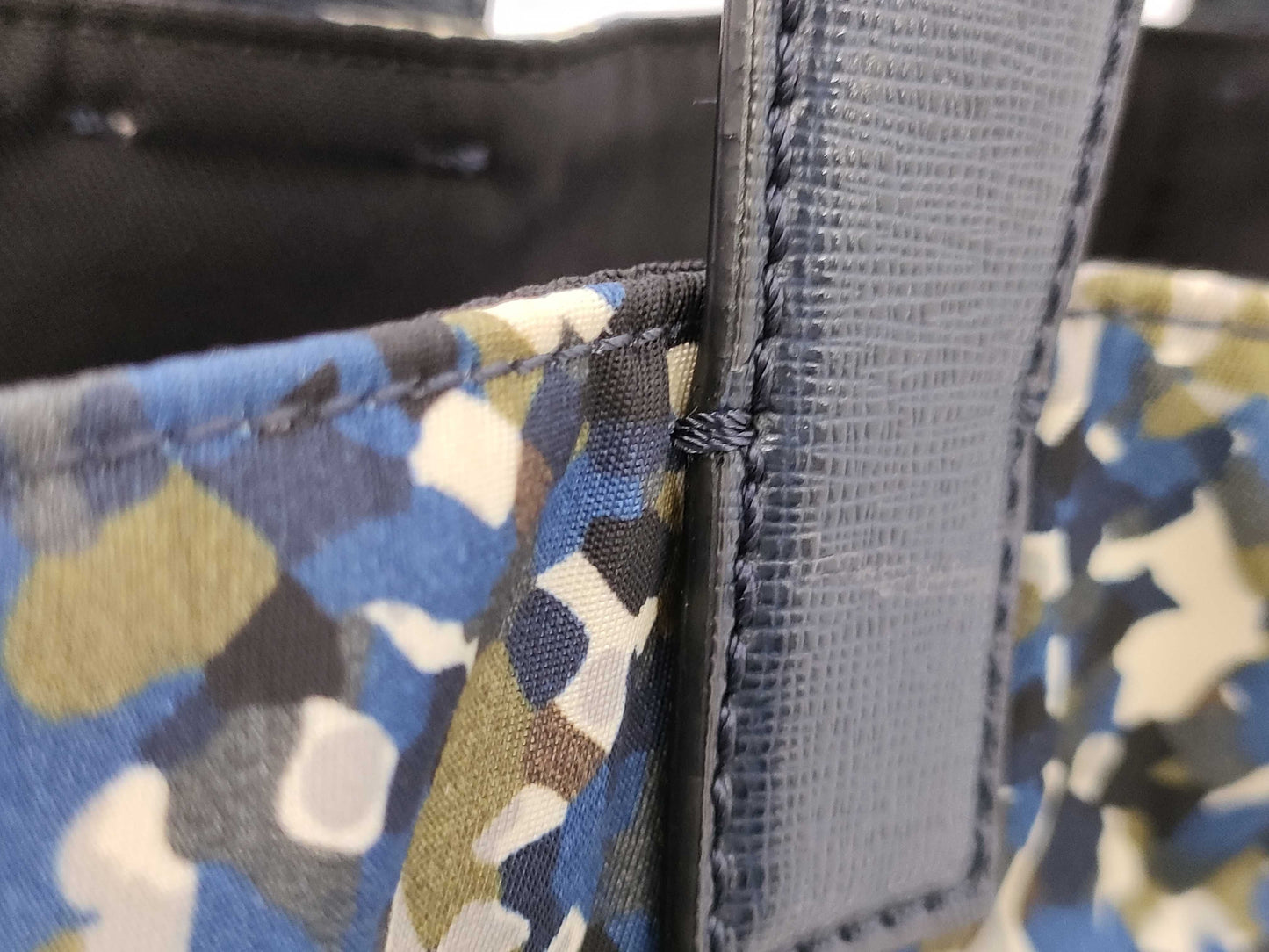 Dior Fendi Monster Nylon Camouflage Tote Bag