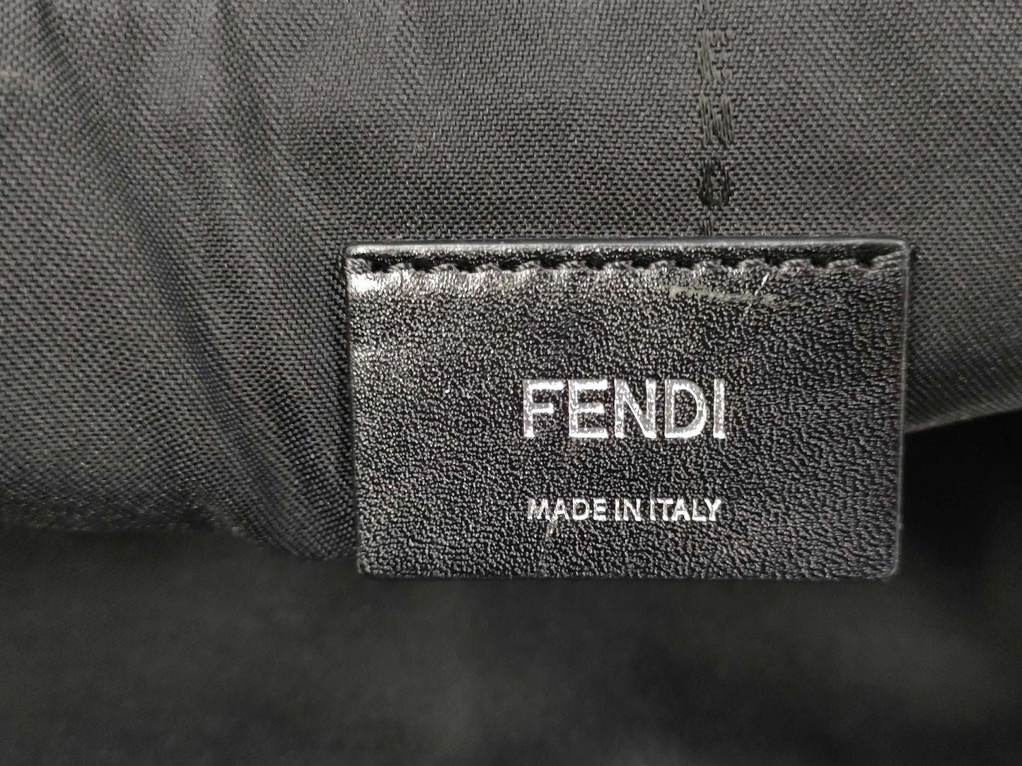 Dior Fendi Monster Nylon Camouflage Tote Bag