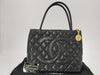 CHANEL Caviar Leather Reissue Tote Bag, Gold Hardware, Black, No. 6