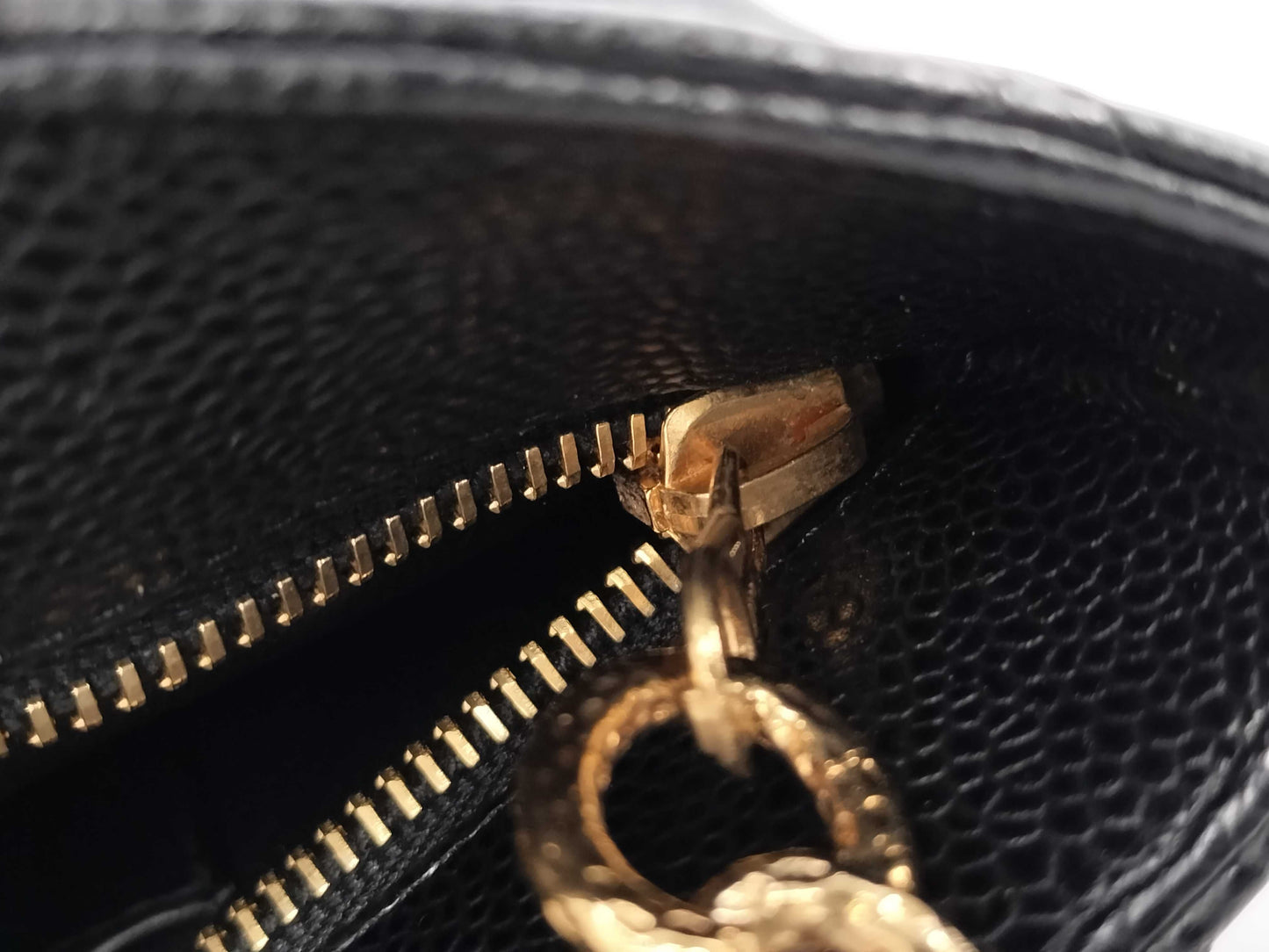 CHANEL Caviar Leather Reissue Tote Bag, Gold Hardware, Black, No. 10