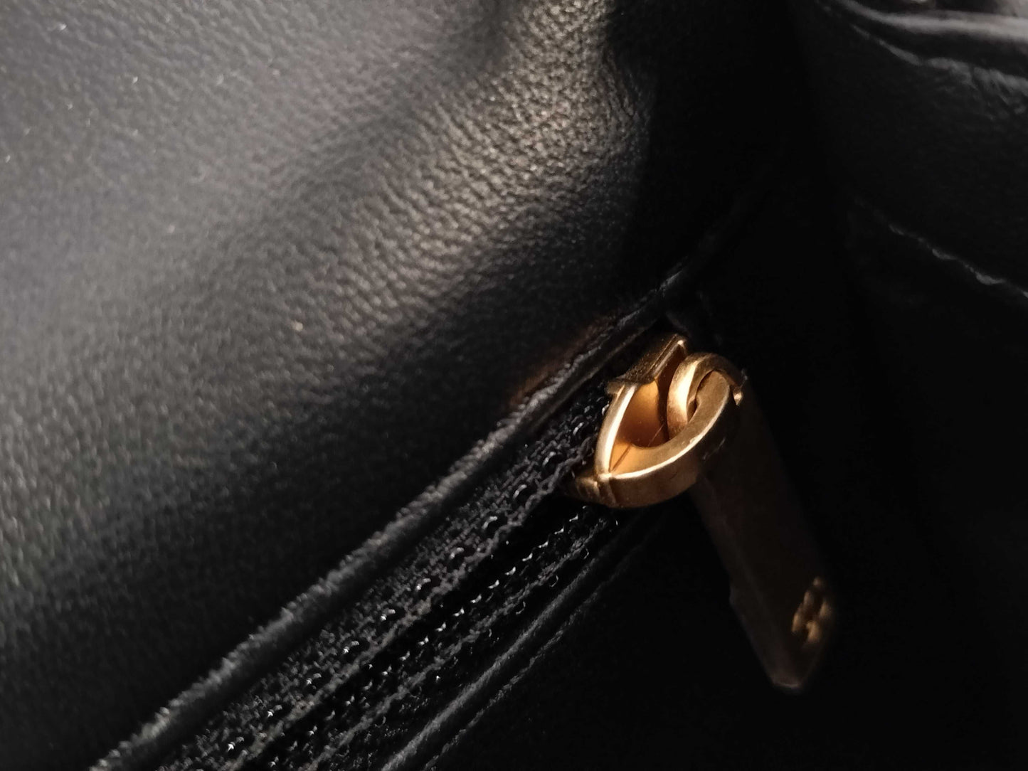 CHANEL Lambskin Heart Matelasse Chain Shoulder Bag with Serial Plate, Black