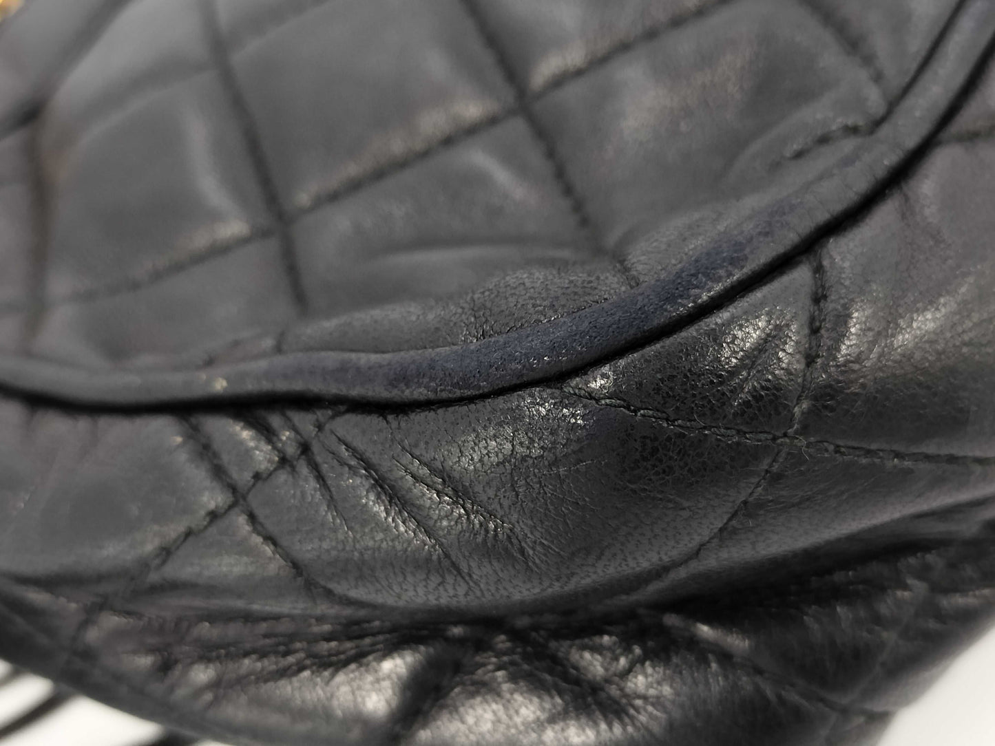 CHANEL Fringe Shoulder Bag with Seal, #1