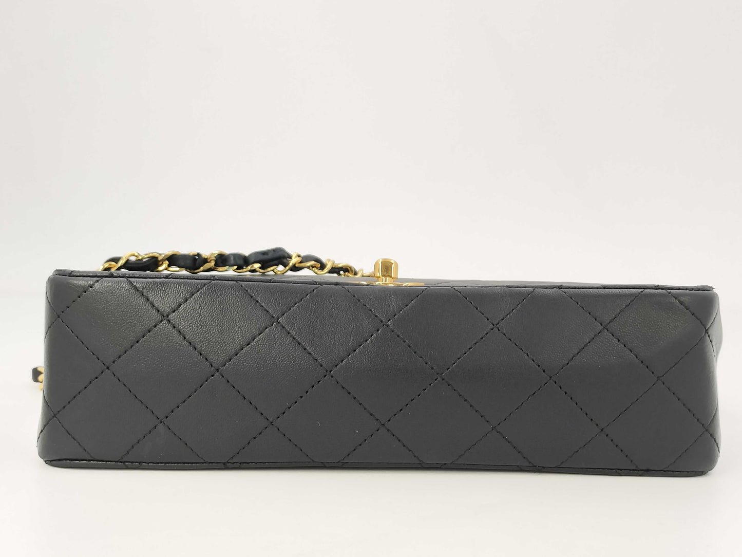 CHANEL Matelasse Lamb W-Flap 23 Chain Shoulder Bag