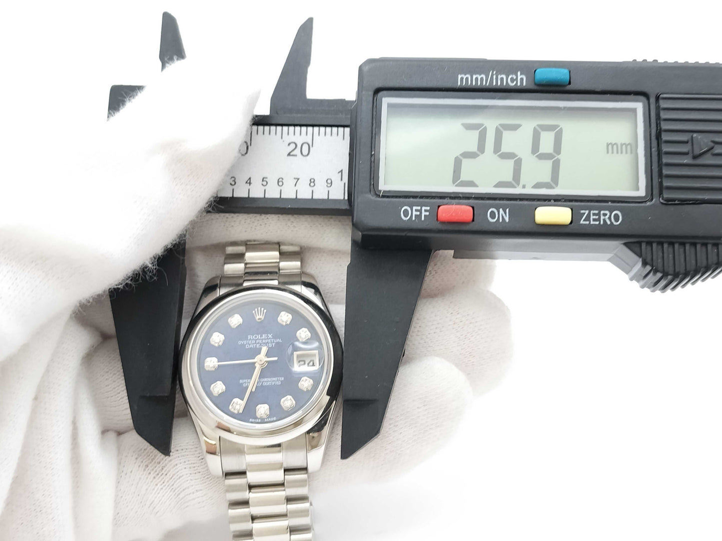 ROLEX Datejust 179166G K561169 Sodalite Women's Watch
