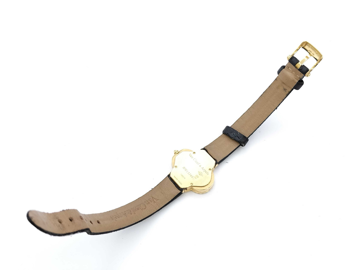 Van Cleef & Arpels Alhambra VCARD21900 136574 HH13560 Quartz 18K Onyx Women's Watch