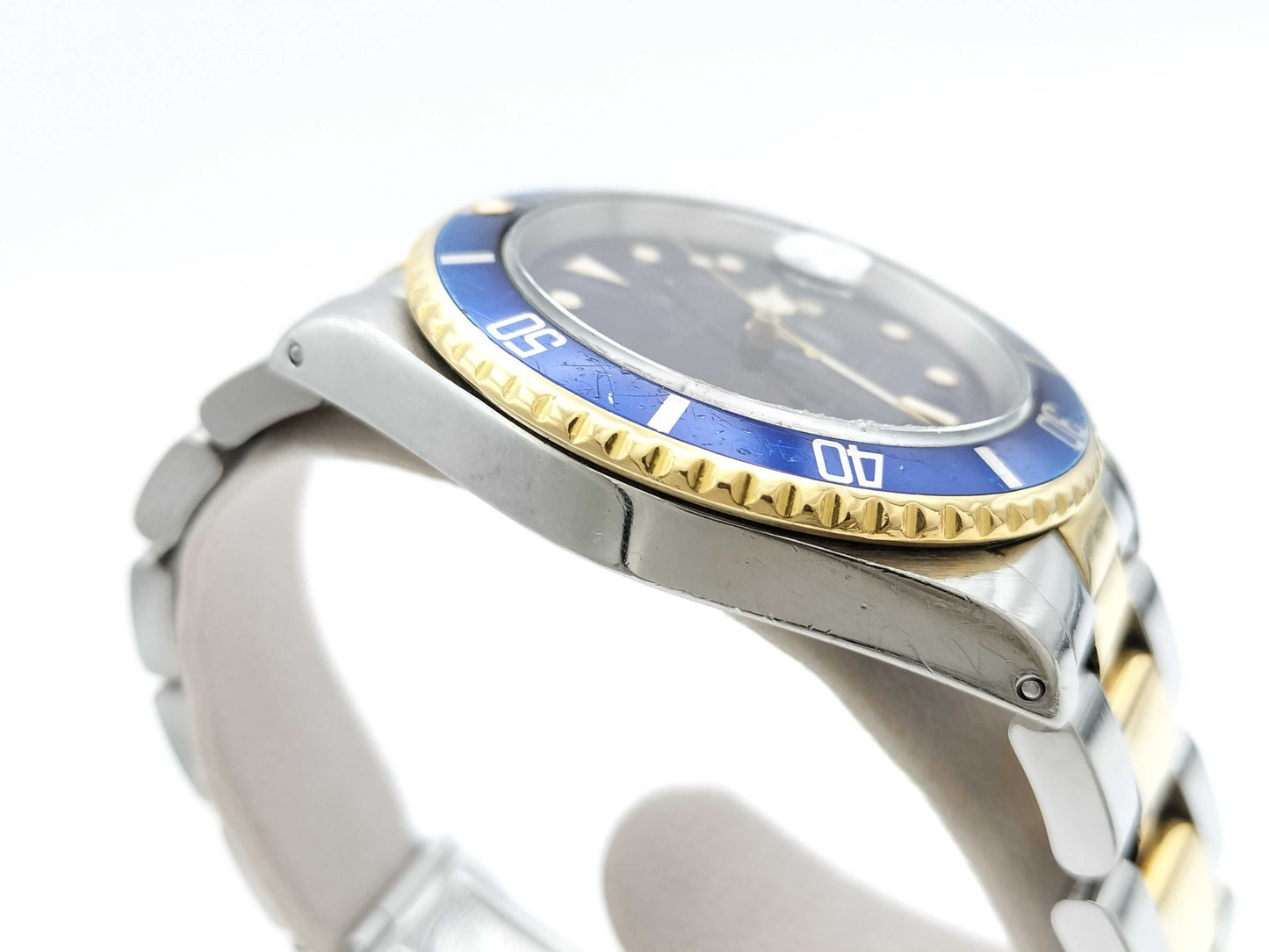 ROLEX Submariner 16613 E711243 Blue Dial Tritium Men's Watch