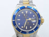 ROLEX Submariner 16613 E711243 Blue Dial Tritium Men's Watch