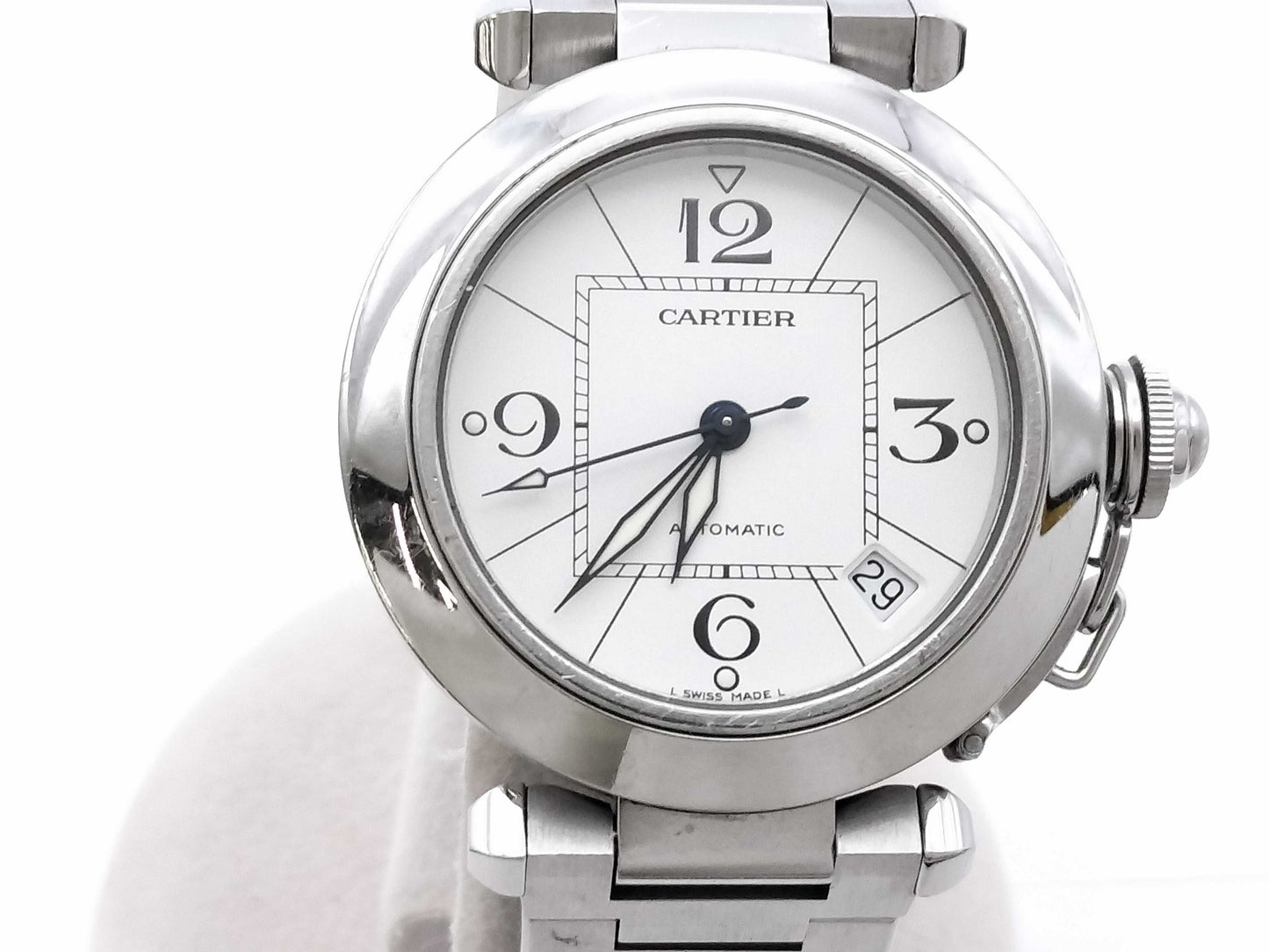 Cartier Pasha C W31074M7 2324702815LX Automatic Boys' Watch