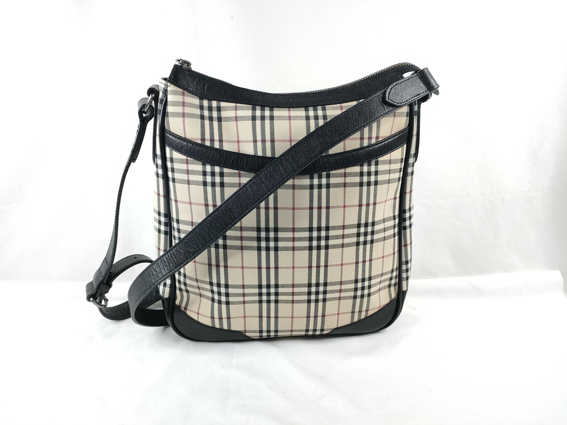 BURBERRY Nova Check Shoulder Bag