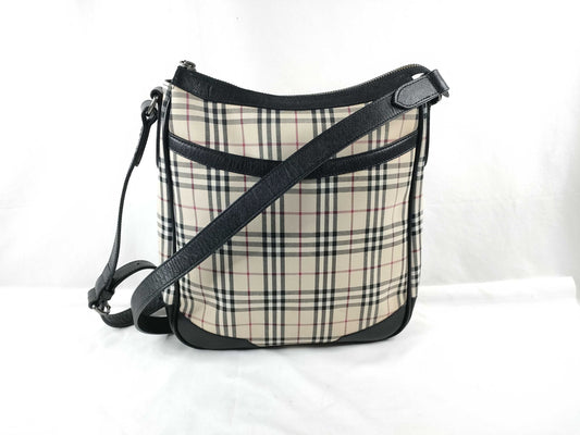 BURBERRY Nova Check Shoulder Bag