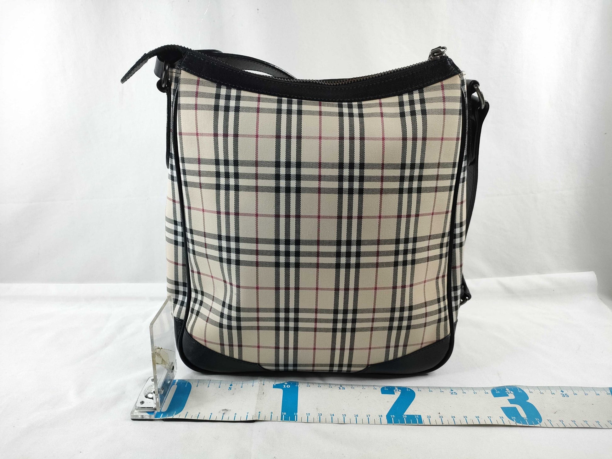 BURBERRY Nova Check Shoulder Bag