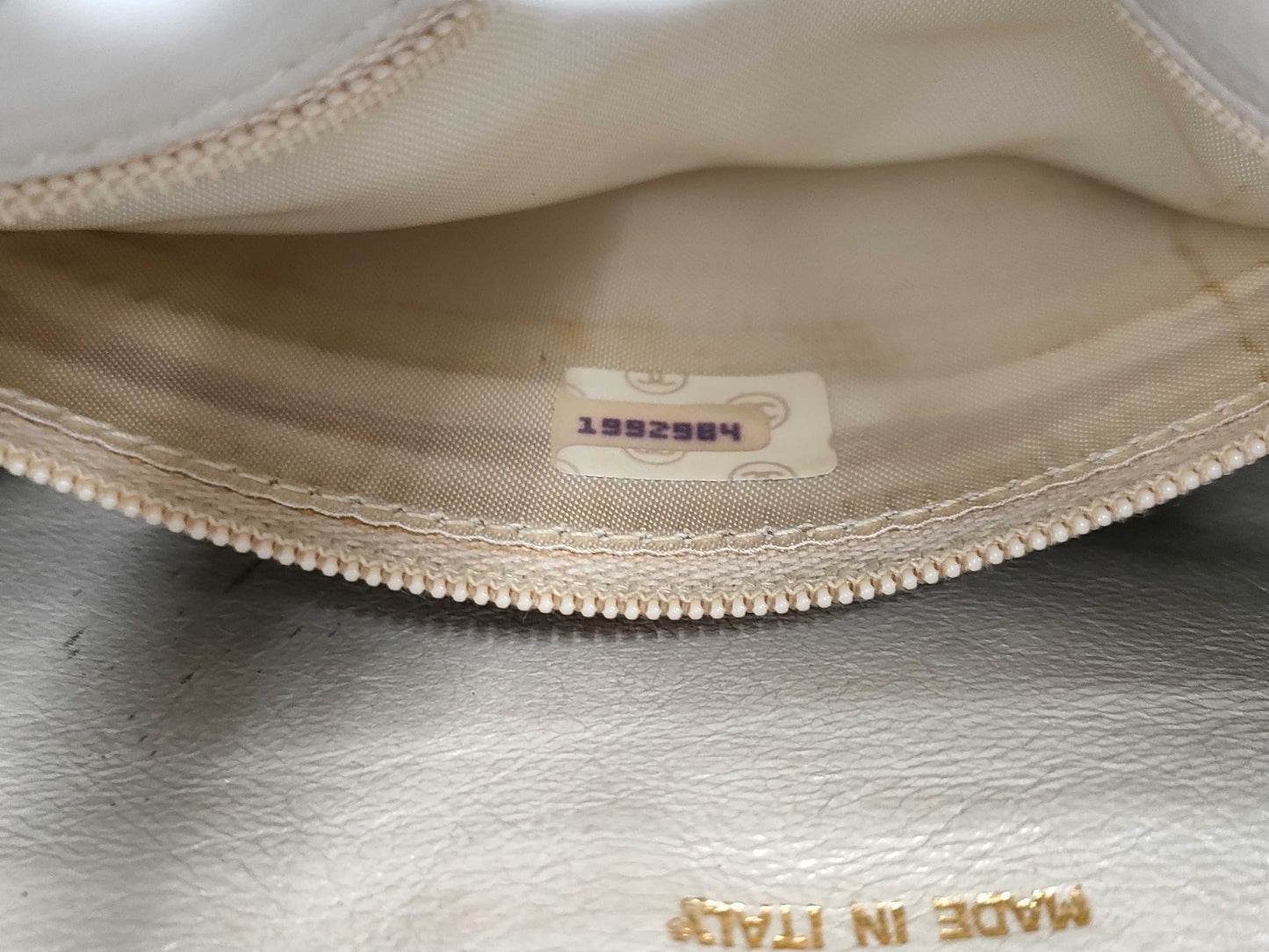CHANEL Lamb V-Stitch Fringed Shoulder Bag with Seal