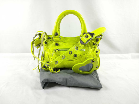 BALENCIAGA Classic Neo Cagoule Mini 2-Way Handbag/Shoulder Bag