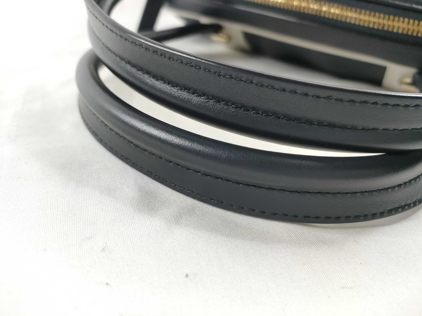 Dior Leather Bowling Boston Bag Boston Bag