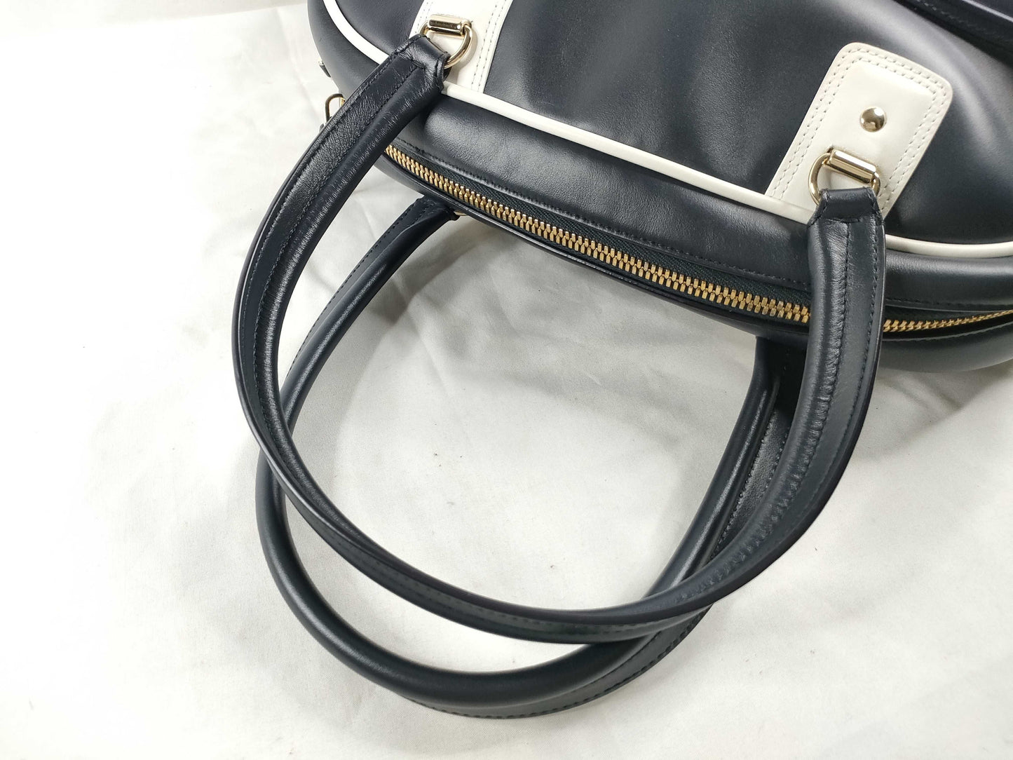 Dior Leather Bowling Boston Bag Boston Bag
