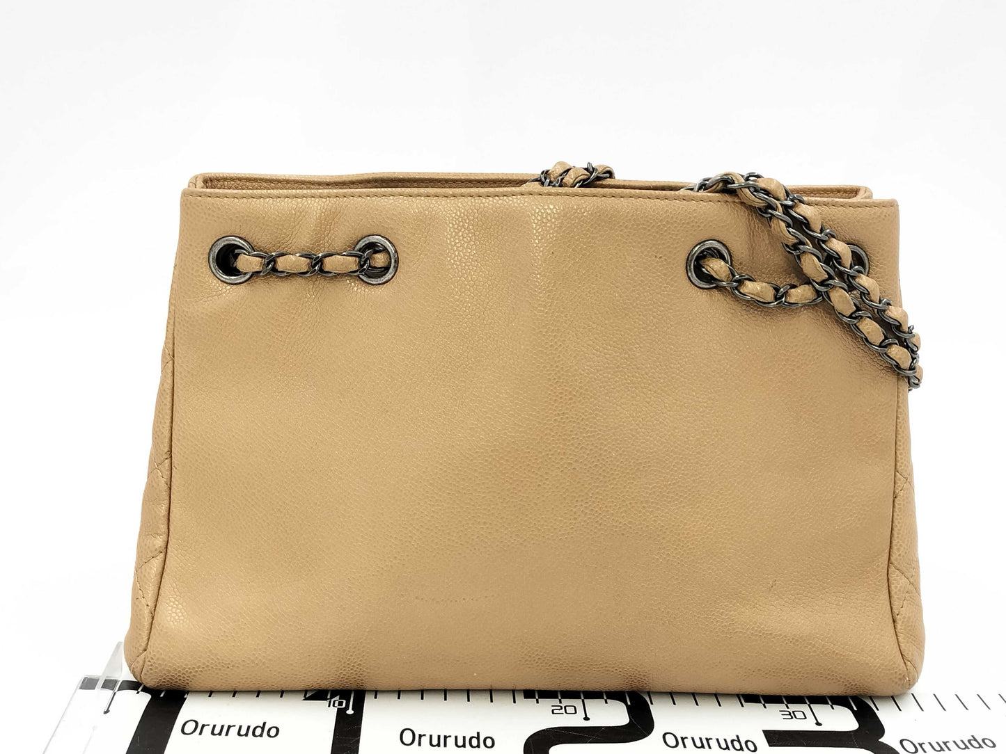 CHANEL Matelasse Caviar Shoulder Bag with Seal