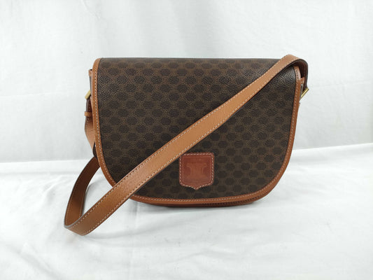 CELINE Macadam PVC Shoulder Bag