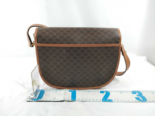 CELINE Macadam PVC Shoulder Bag