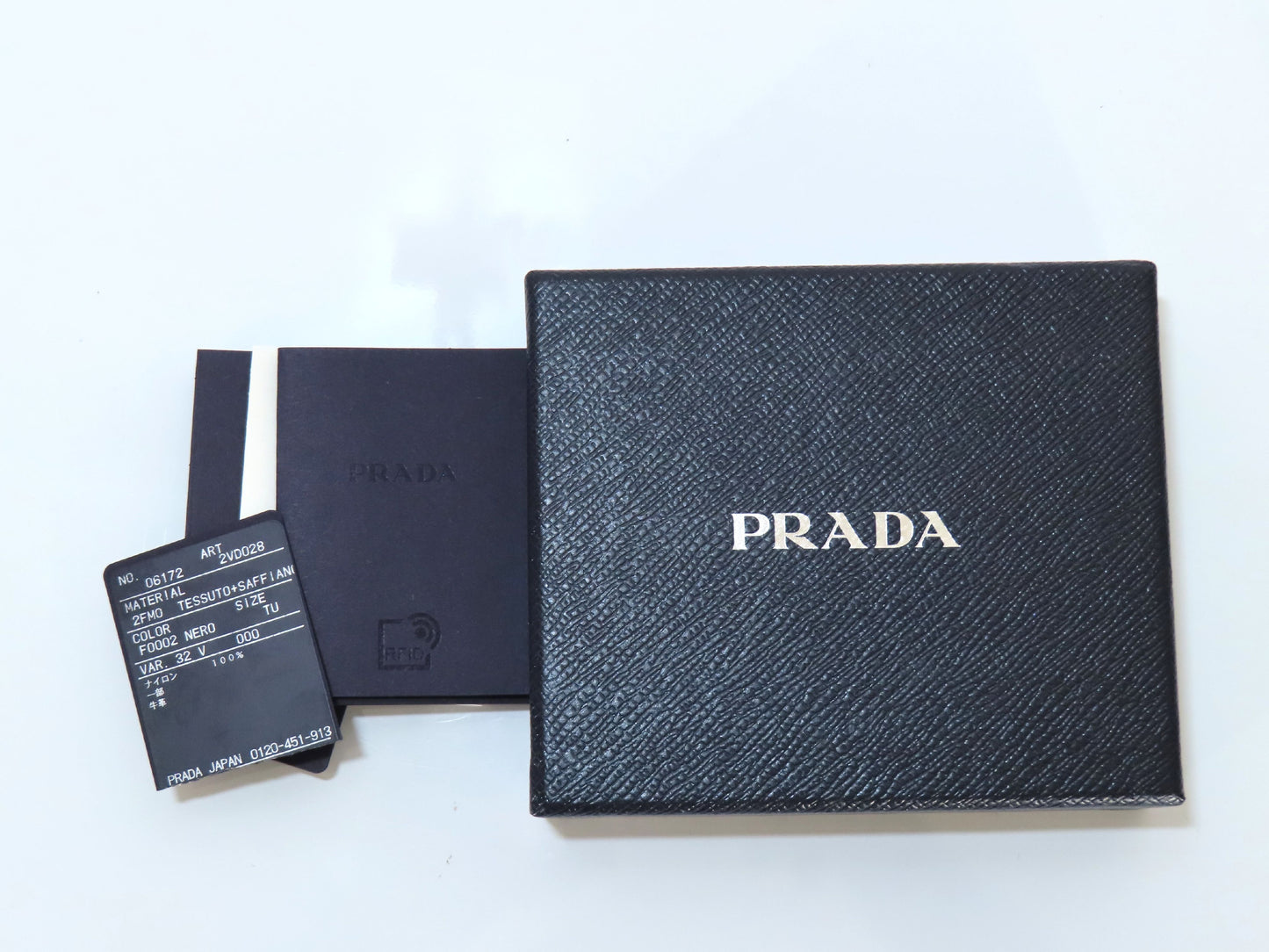 PRADA Prada Leather Bifold Wallet Men's Wallet