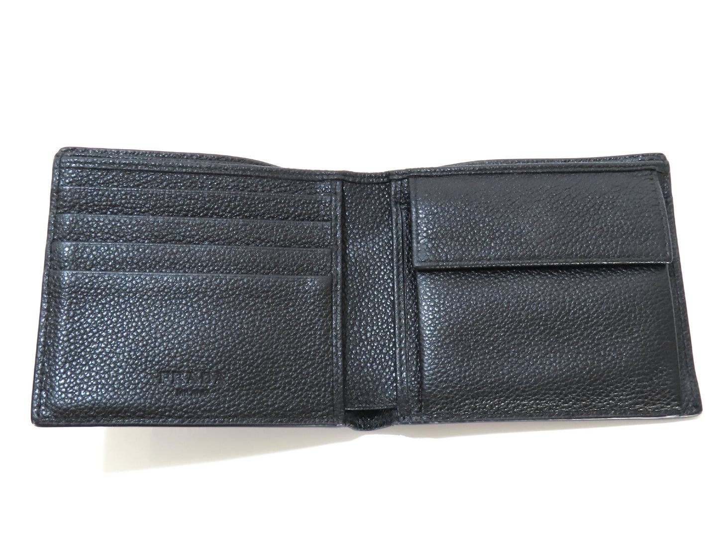 PRADA Prada Leather Bifold Wallet Men's Wallet