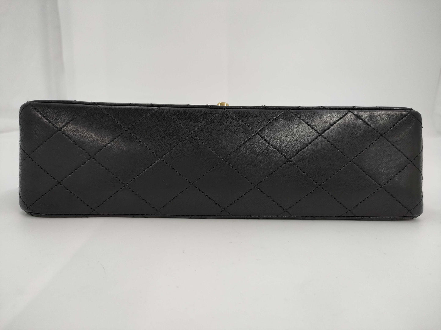 CHANEL Shoulder Bag W Flap Black No. 0 Bag