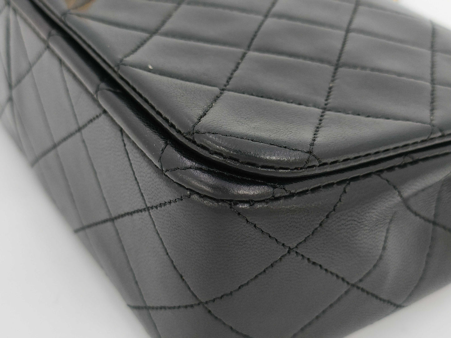 CHANEL Shoulder Bag Full Flap Black Bag