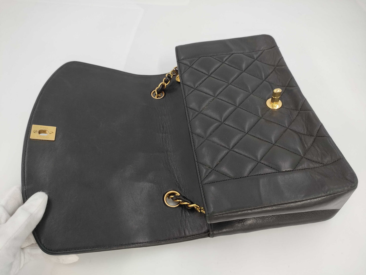 CHANEL Diana Shoulder Bag in Black