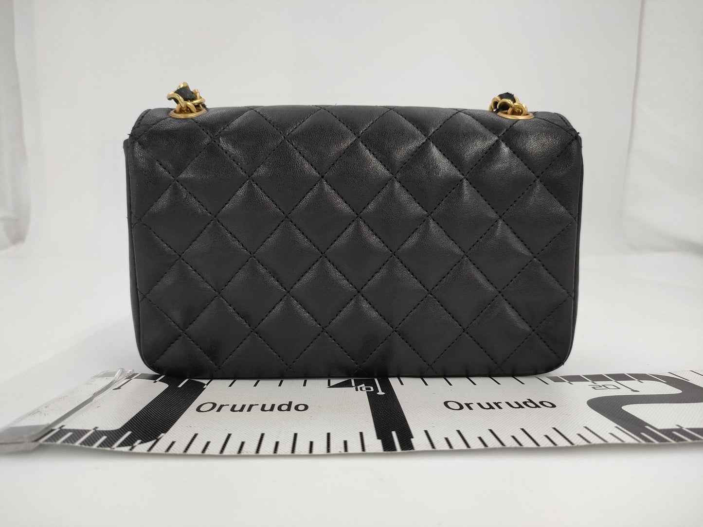 CHANEL Mini Matelasse Shoulder Bag, Black